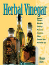 Cover image for Herbal Vinegar
